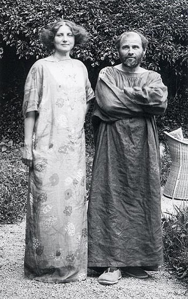 Gustav Klimt und Emilie Flöge