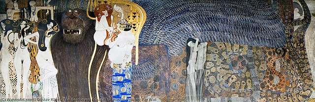 Gustav Klimt Beethoven Frieze